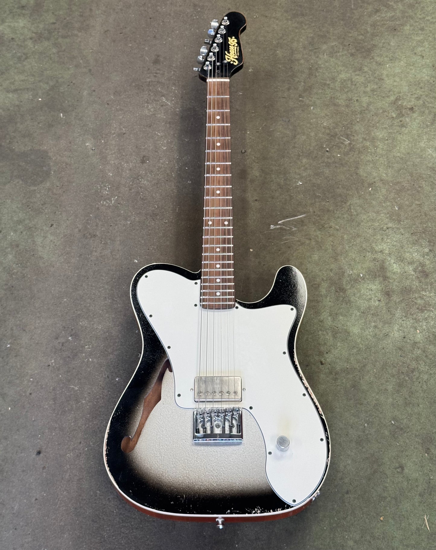 House 95 Jenson Custom Classic Thinline in Ghost Burst