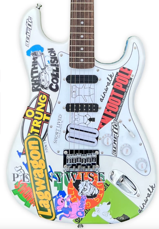 House 95 Sticker Strat Billie Joe Pickguard