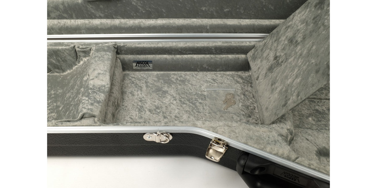 Hiscox Strat / Tele Hardcase Black / Silver