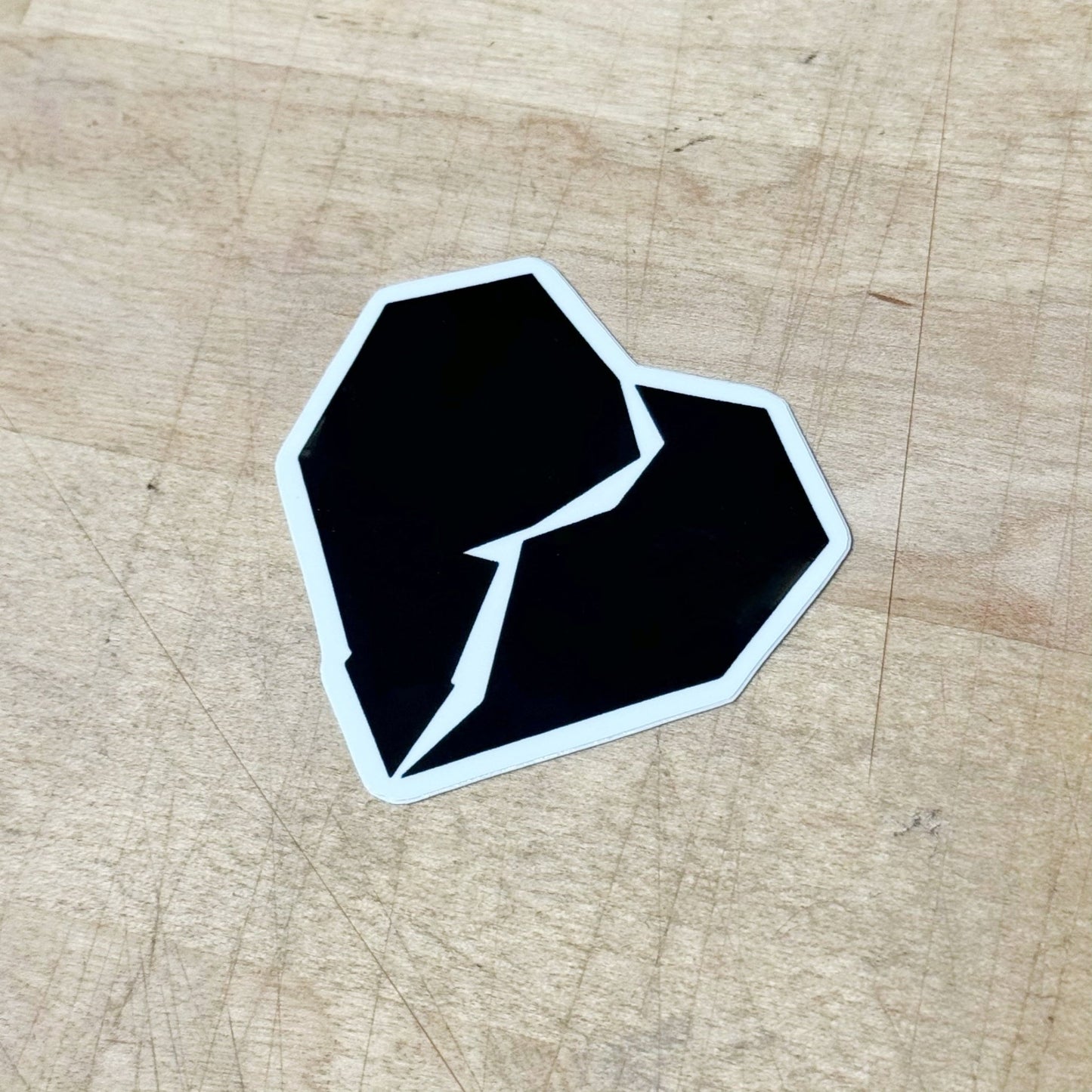 House 95 Atticus Broken Heart Sticker - House 95 Guitars