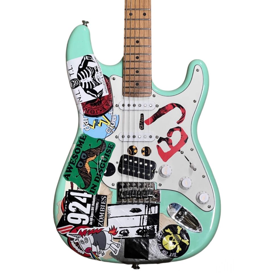 House 95 BJ “Blue” Sticker Pack - House 95 Guitars