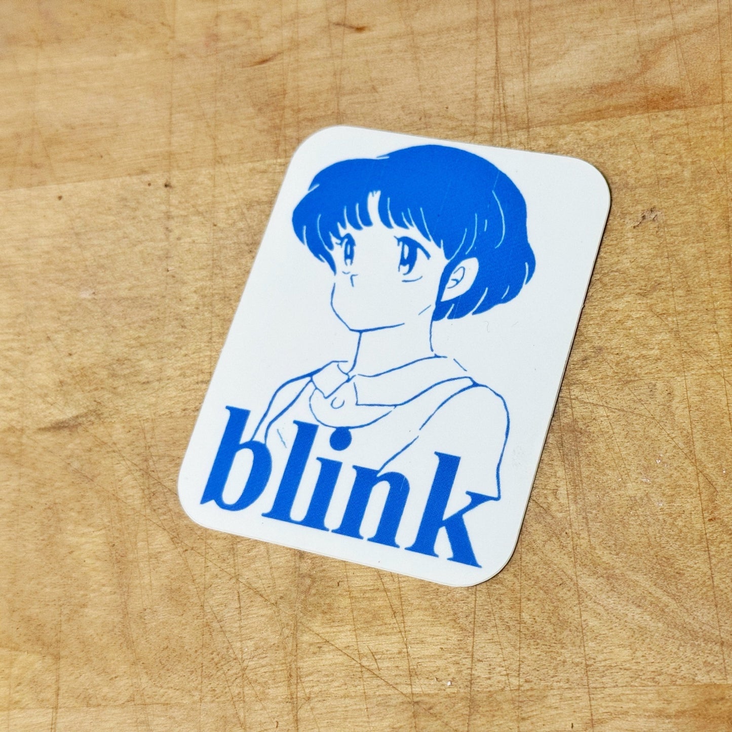 House 95 Blink Anime Sticker - House 95 Guitars