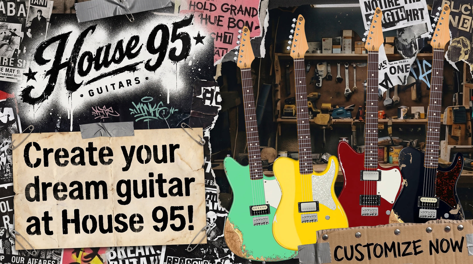 Build your own House 95 Guitar TODAY! - House 95 Guitars