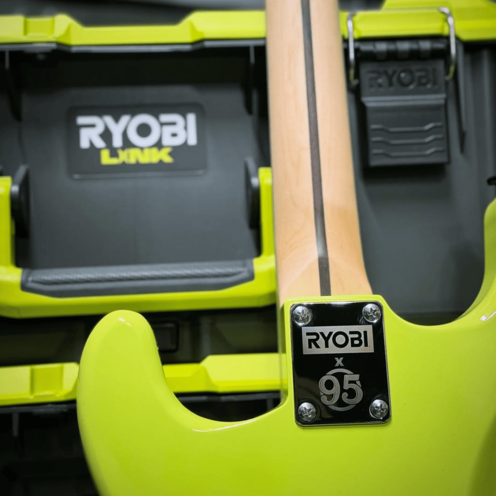Ryobi Tools in Daily Use at House 95 - House 95 Guitars