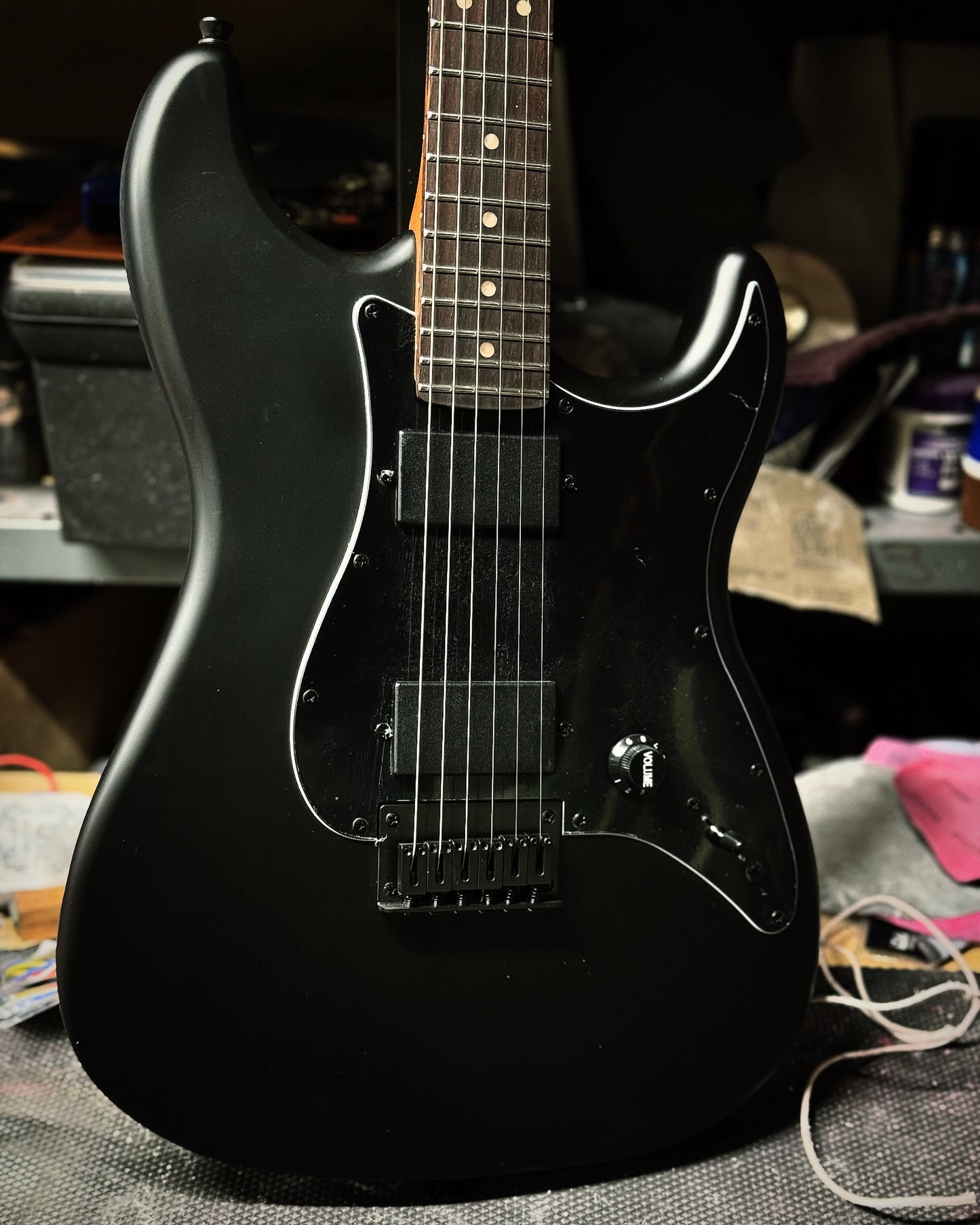 Jet Guitars JS400 HH Matte Black