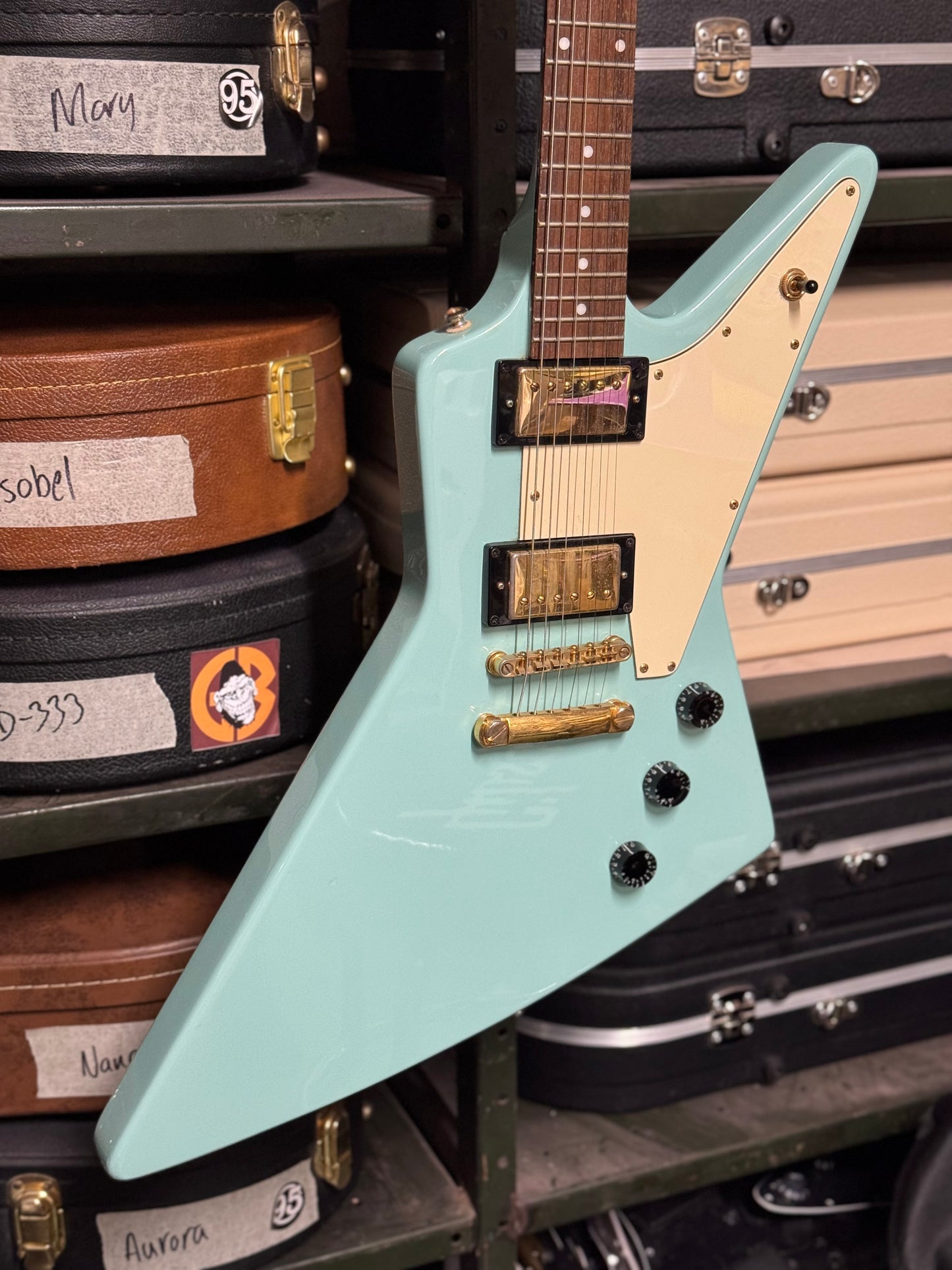 Tokai Explorer Powder Blue