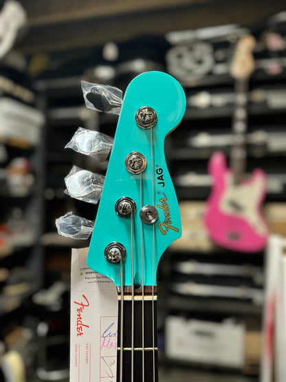 COMPETITION Mark Hoppus Fender Jag Bass Seafoam Green