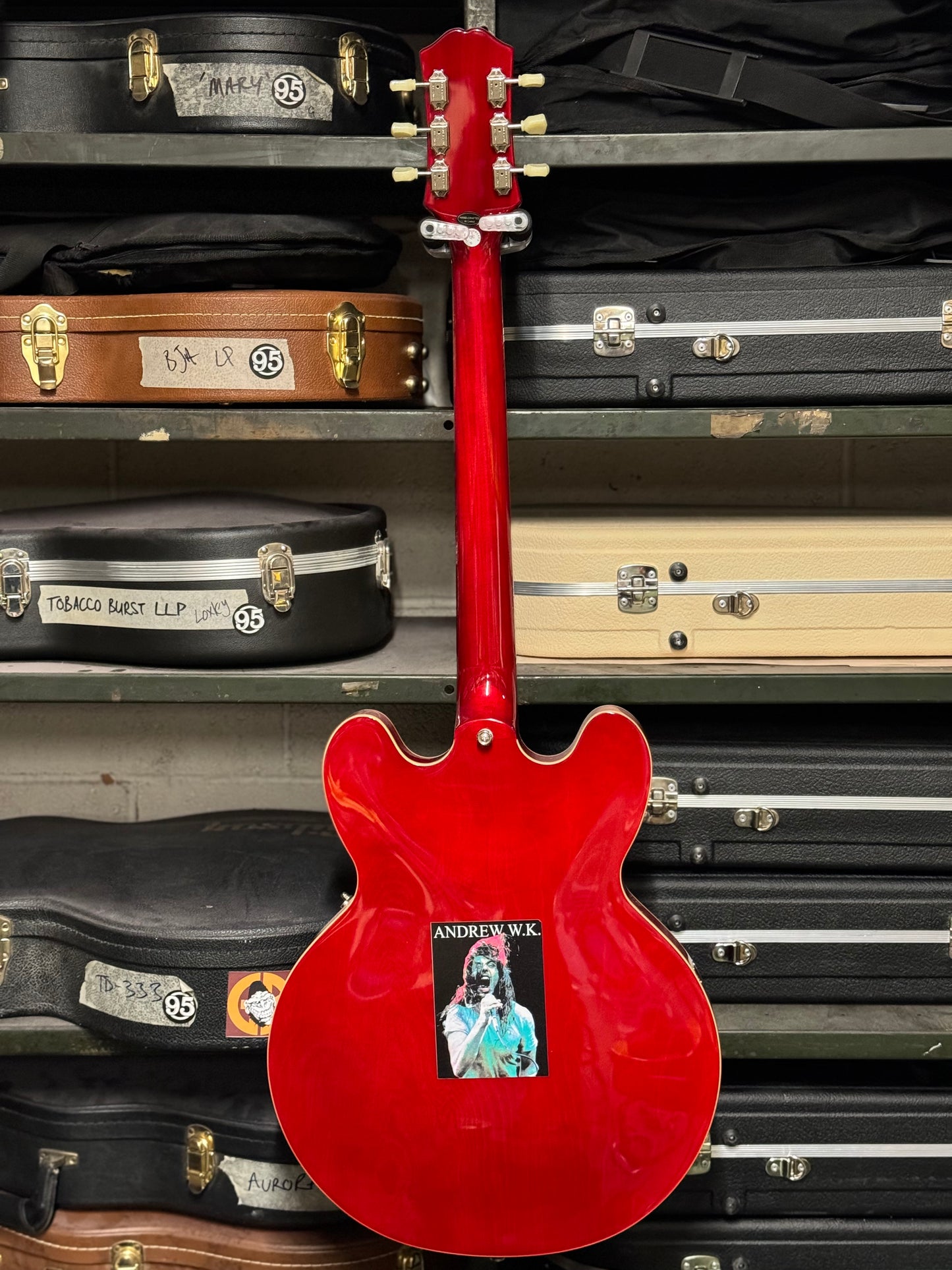 Epiphone ES335 Cherry Red House 95 Modified