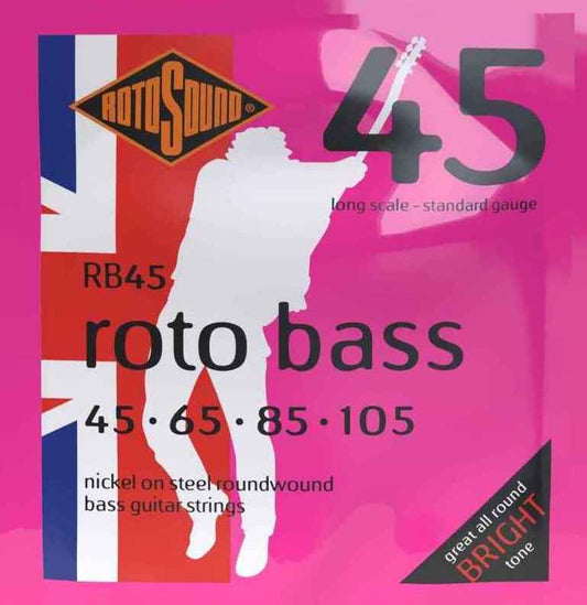 Rotosound "Pinks" 45 Bass Strings