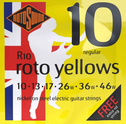 ROTOSOUND 10-46 "Roto Yellows"