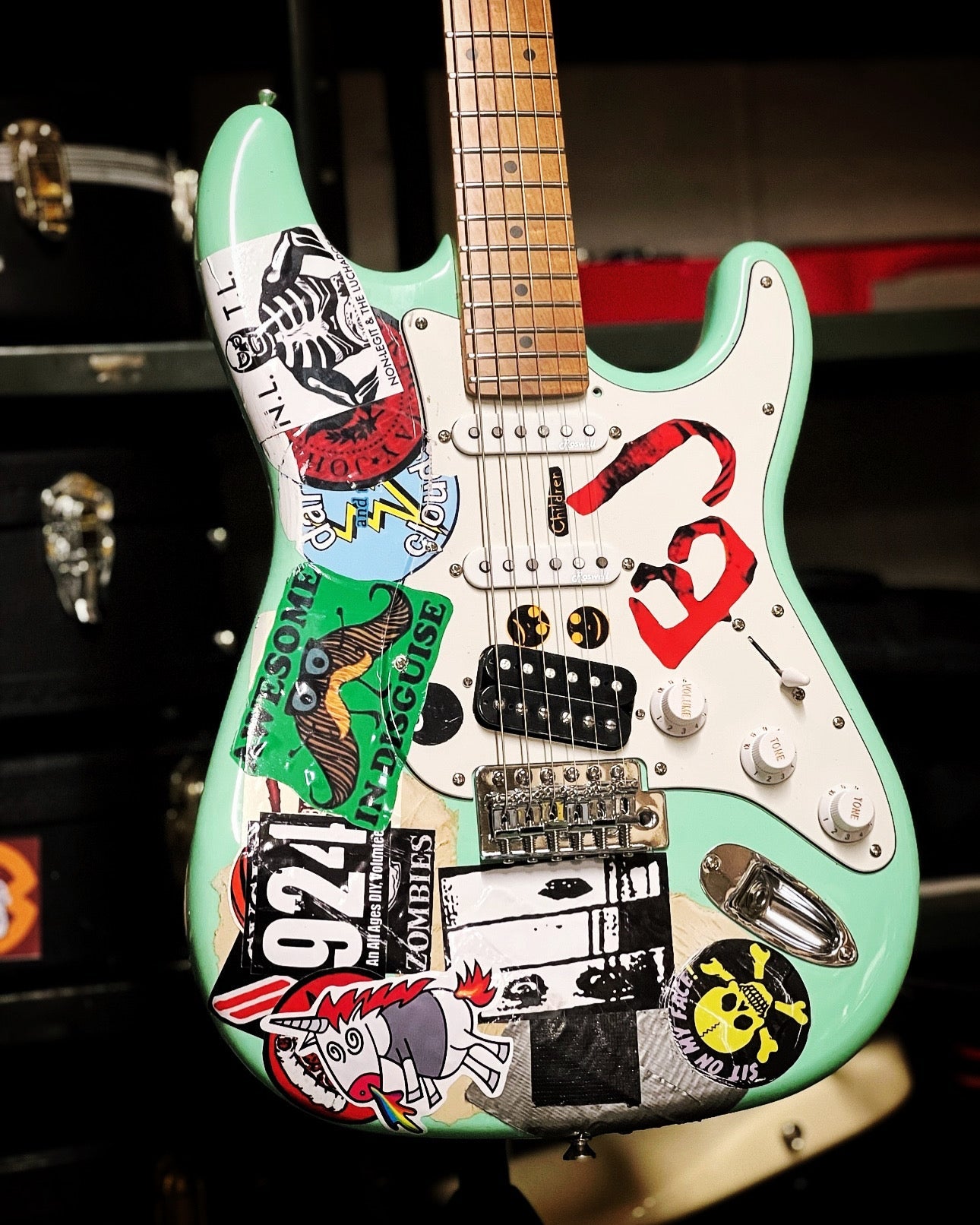 BJ “Blue” Replica Guitar - House 95 Guitars