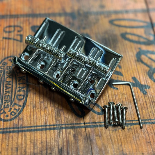 House 95 Guitars String Through Bass Bridge - House 95 Guitars