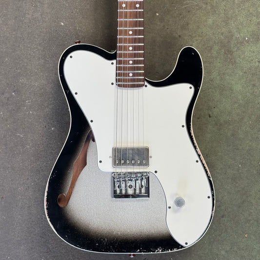 House 95 Jenson Custom Classic Thinline in Ghost Burst - House 95 Guitars