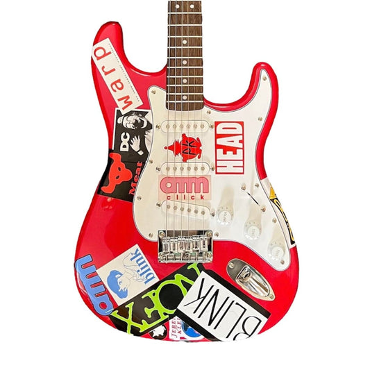 House 95 TD “Red Strat” Sticker Pack - House 95 Guitars