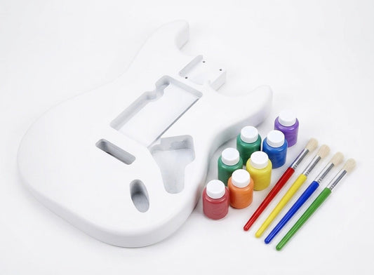 PREORDER Paint Your Own Guitar Body - ST Type - House 95 Guitars