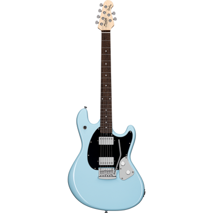 Sterling SUB STINGRAY GUITAR DAPHNE BLUE R/WOOD F/B & M/N