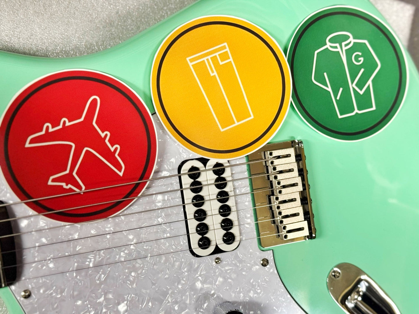 TOYPAJ “Vancaster” Sticker Pack - House 95 Guitars